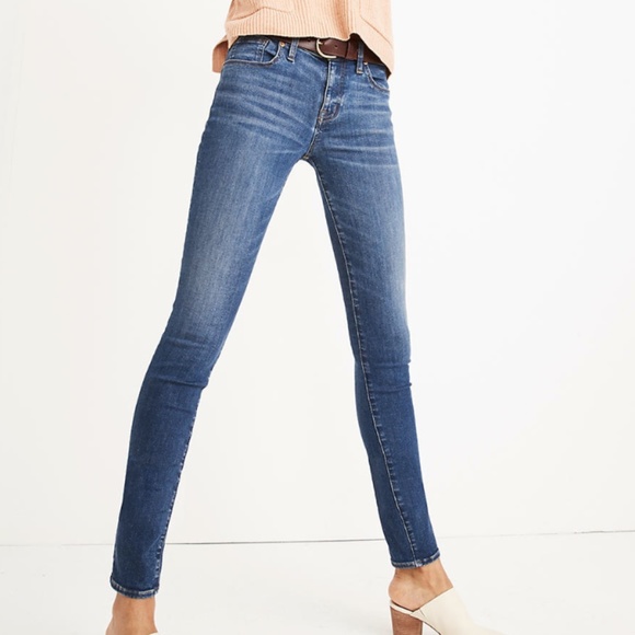 Madewell Pants - Madewell Petite 8" Skinny Jeans in Ames Wash